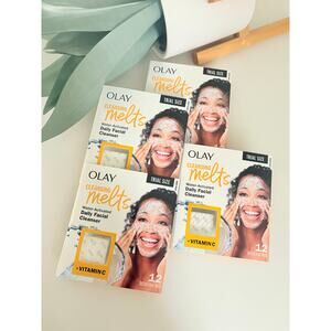 NWT Olay Cleansing Melts Vitamin C Set of 4 12 Count